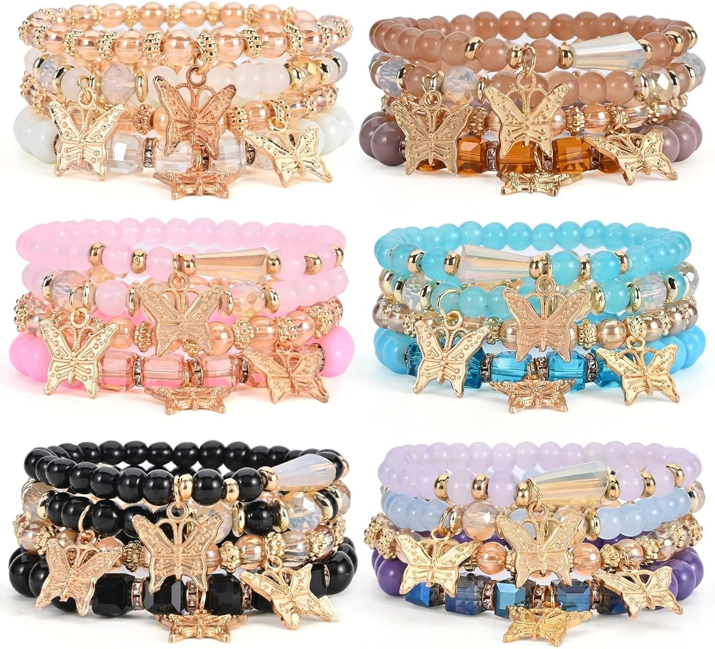Beaded Bracelet Sets for Women