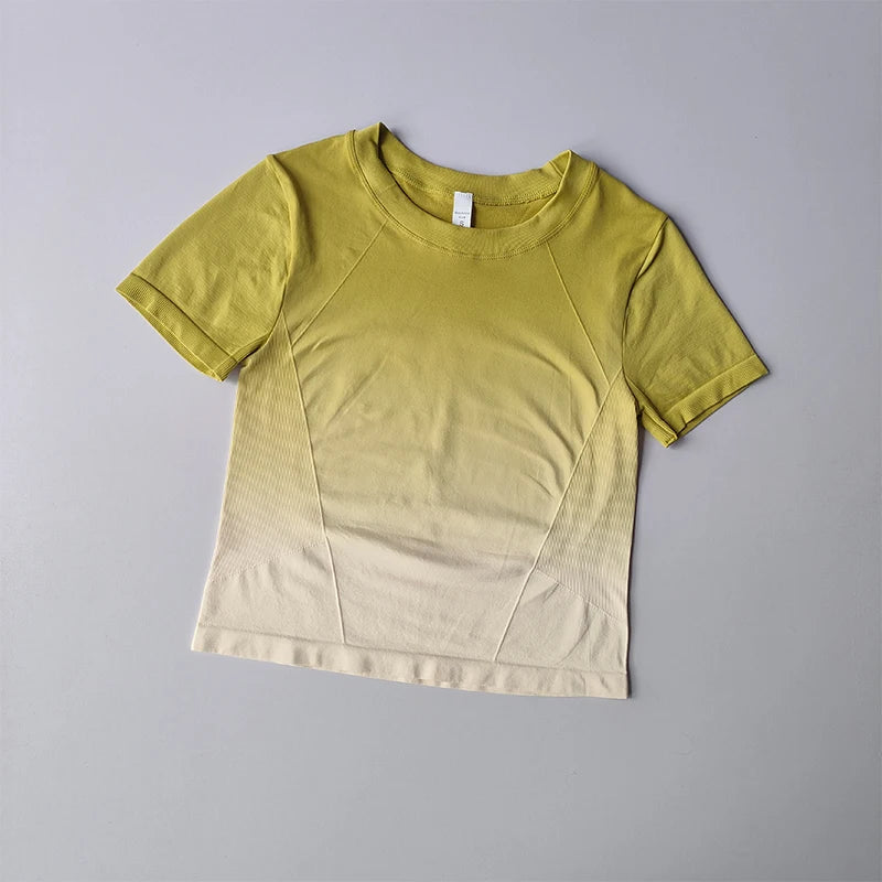 Women's Light Fitting Quick Drying Sports T-shirt