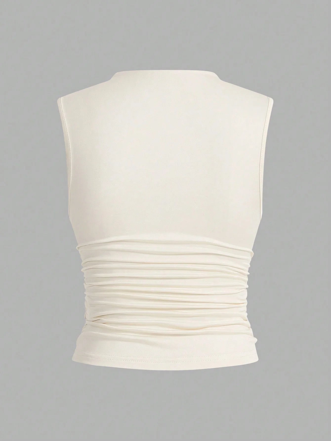 Women's casual slim-fit sleeveless top