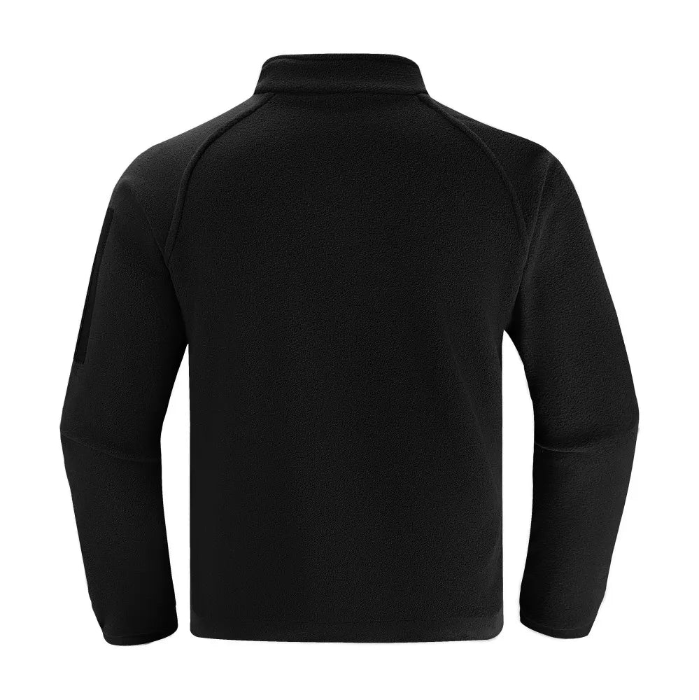 Men's Military Sweater with Zippers