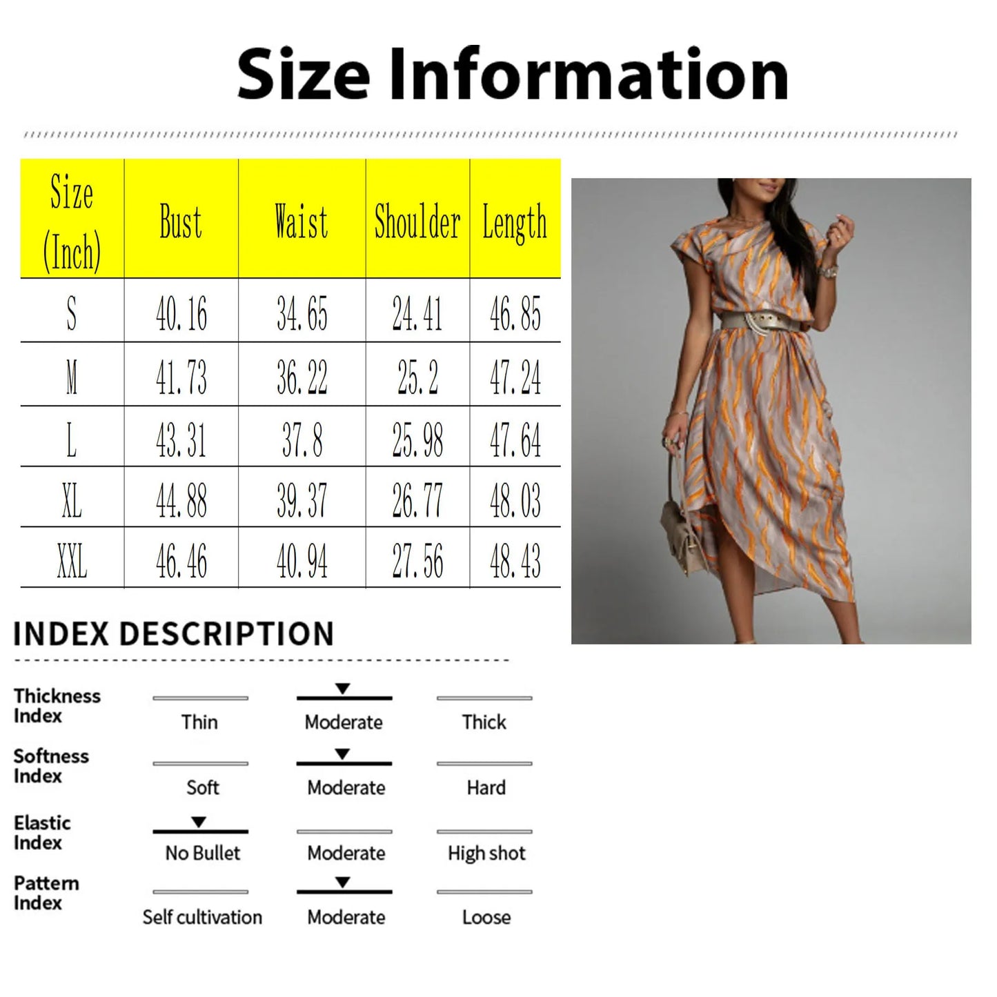 Women's Printed A-Line Dress