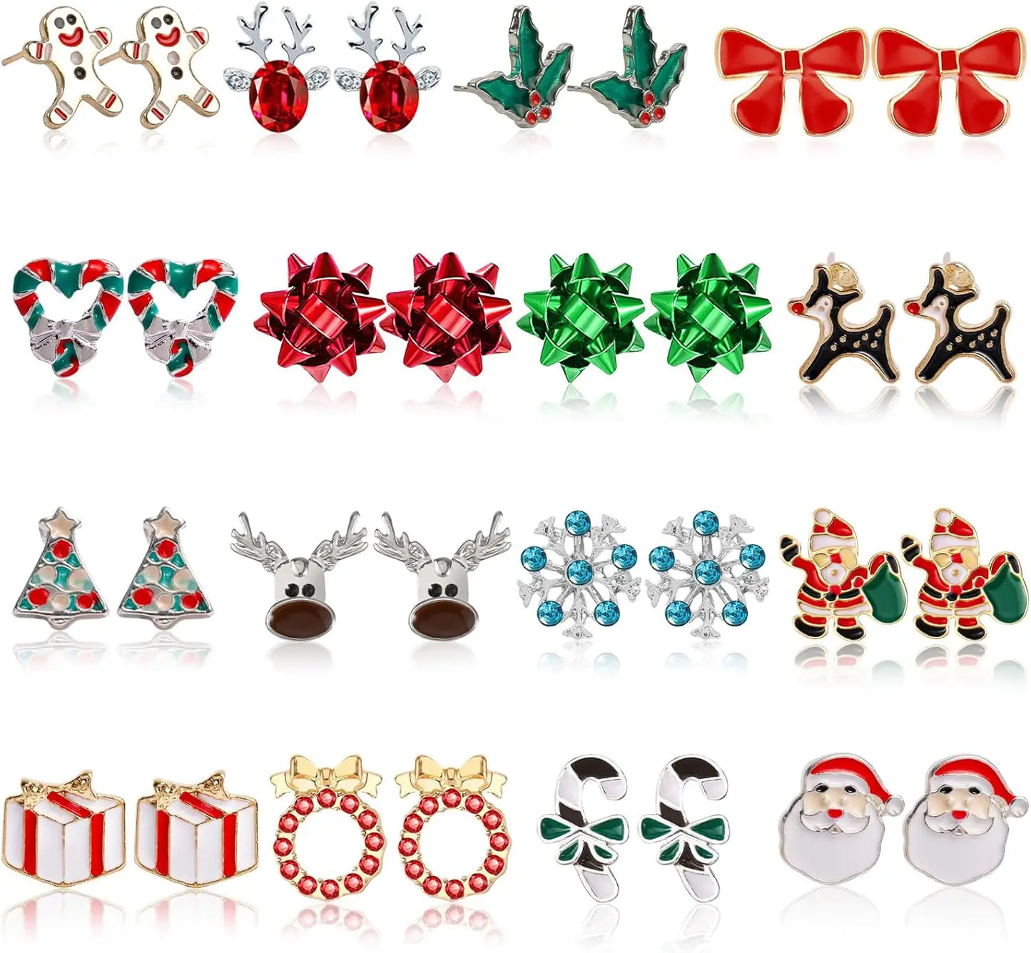 Christmas Dangle Earrings for Women