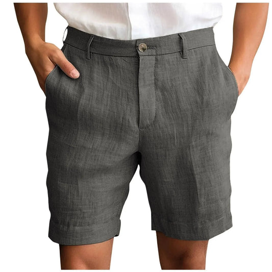 Men's Cotton Linen Shorts