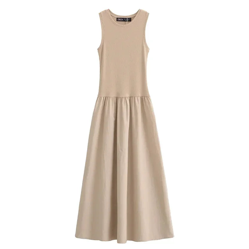 Women's Drop Waist Long Dresses