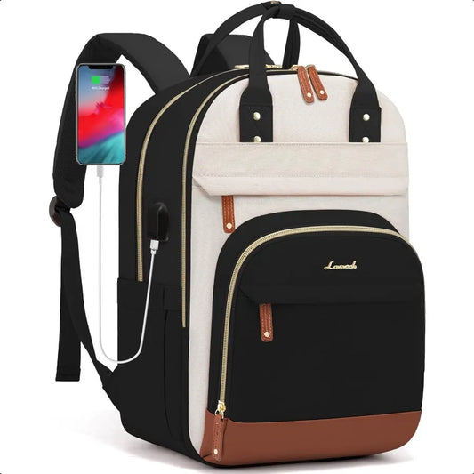 Women's Large Capacity Laptop Backpack 15.6 inch