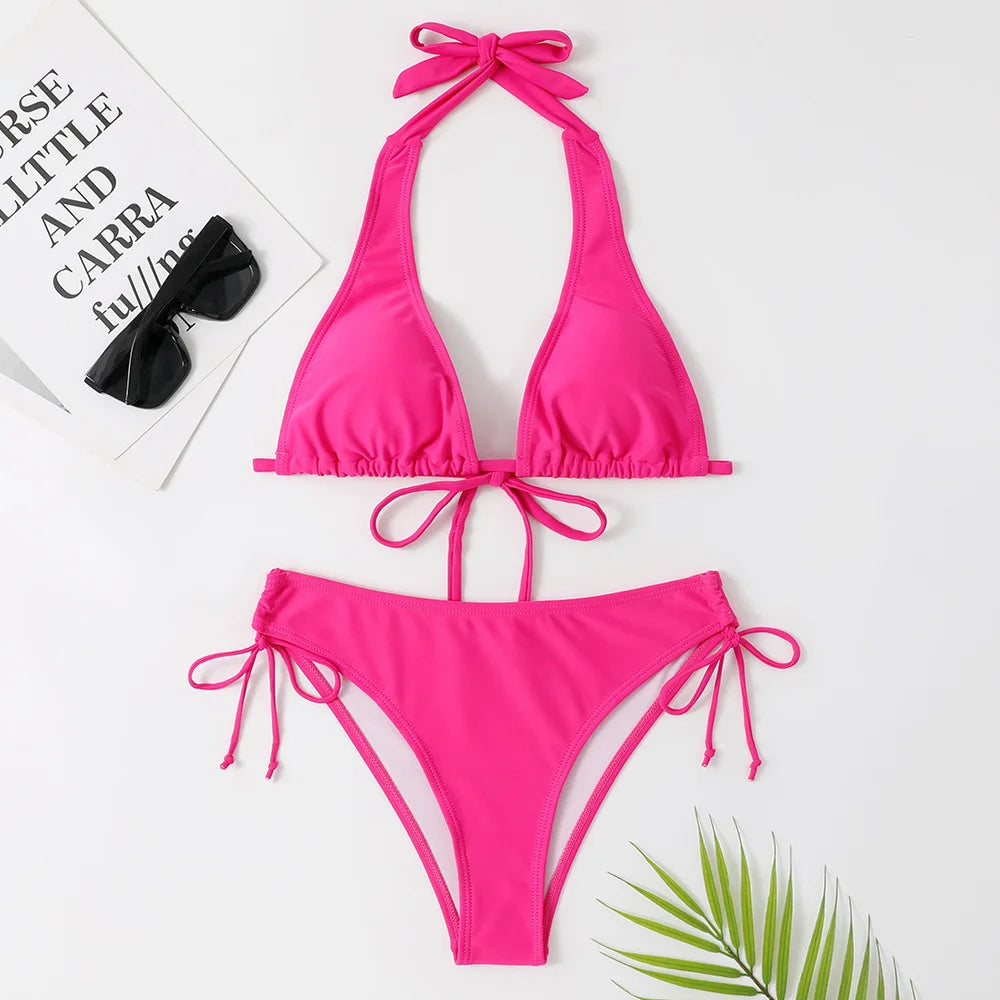 Women's Halter Bikini Swimsuit