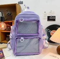 Japanese Kawaii Itabag Transparent Backpack for Women
