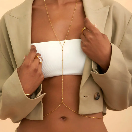 Beaded Belly Chain for Women
