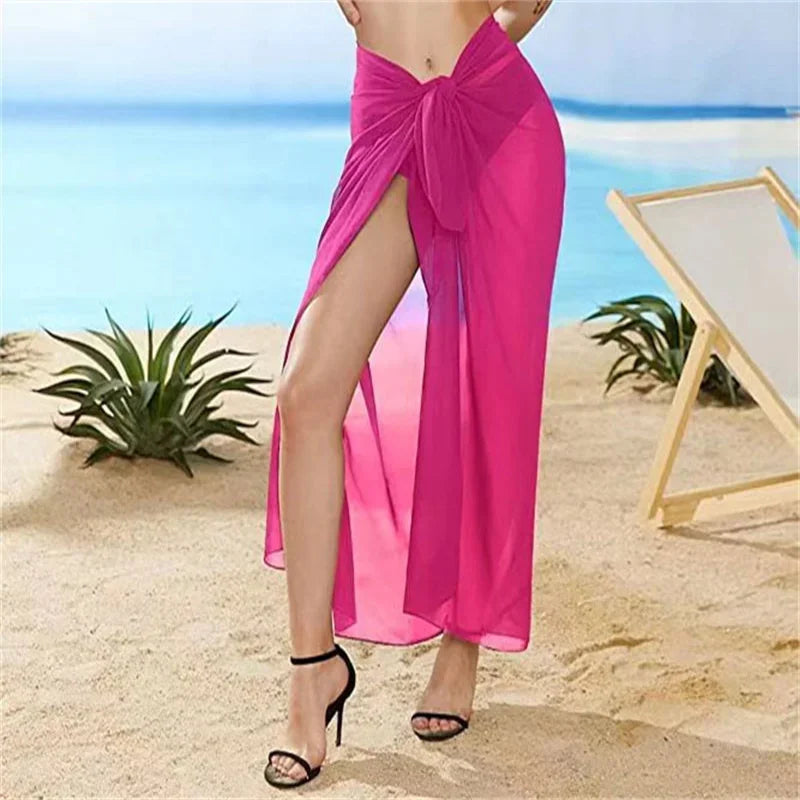 Women's Summer Long Beach Wrap Skirt
