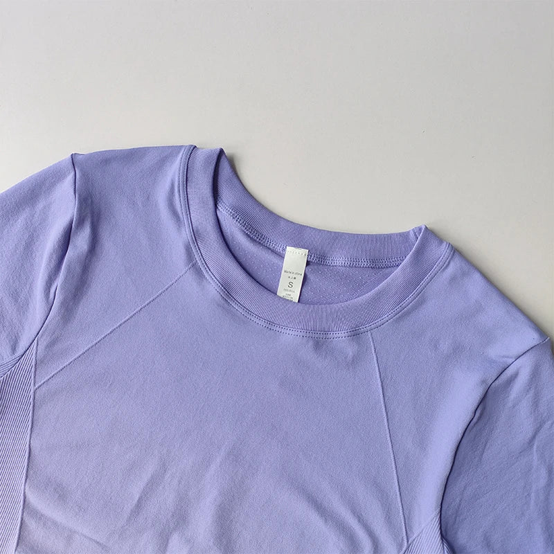 Women's Light Fitting Quick Drying Sports T-shirt