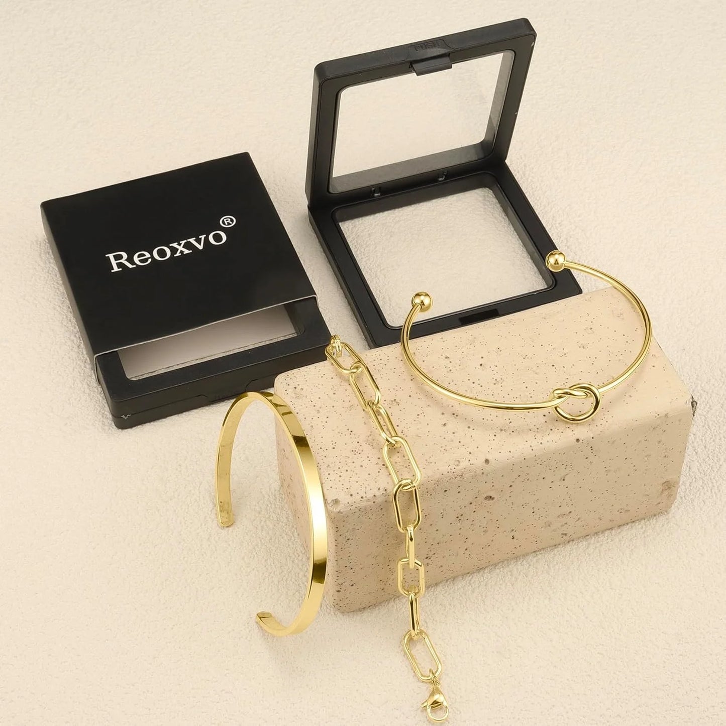 Women's Gold Plated Bangle Cuff Bracelets