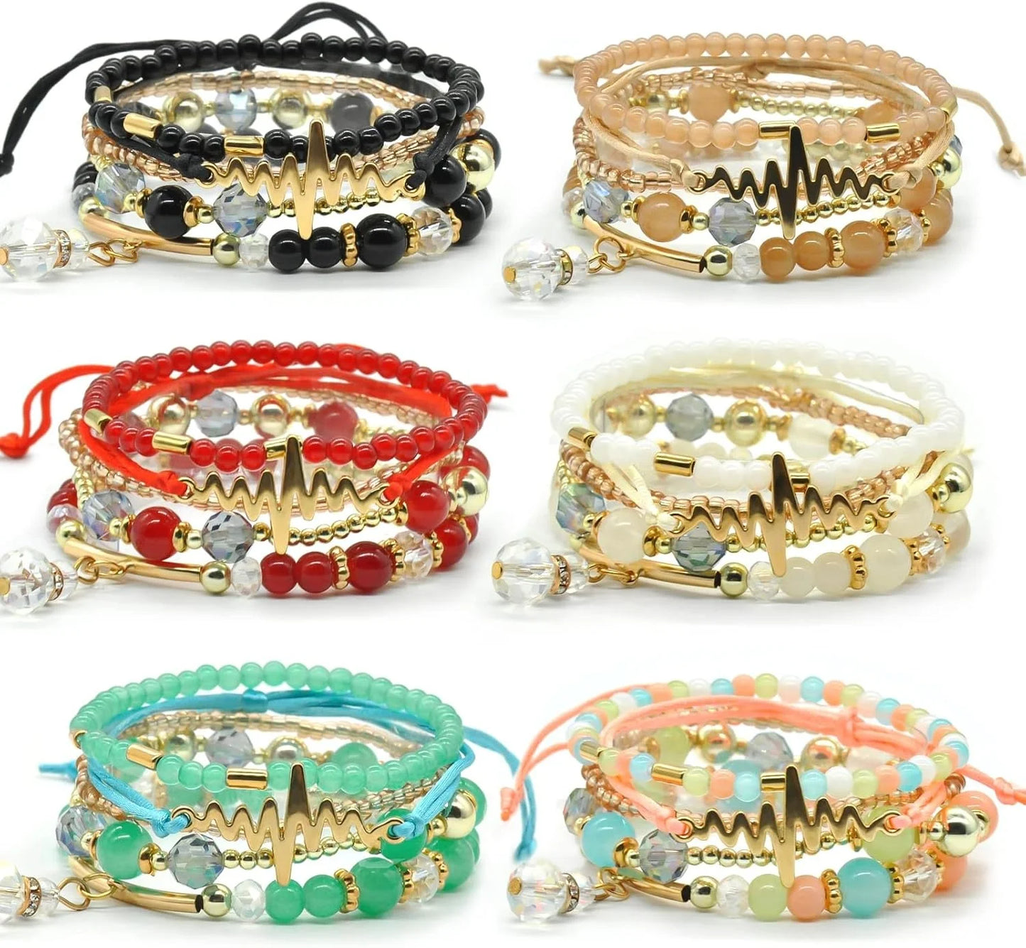 Beaded Bracelet Sets for Women