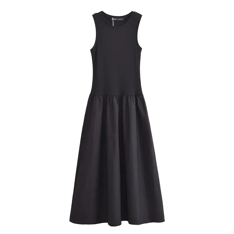 Women's Drop Waist Long Dresses