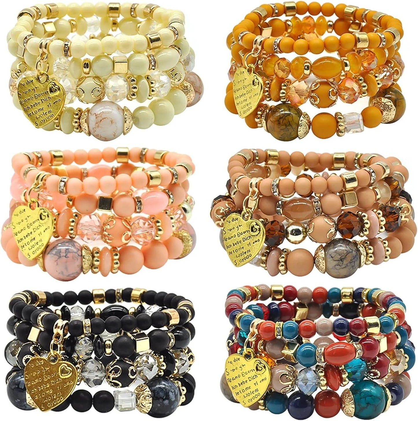 Beaded Bracelet Sets for Women