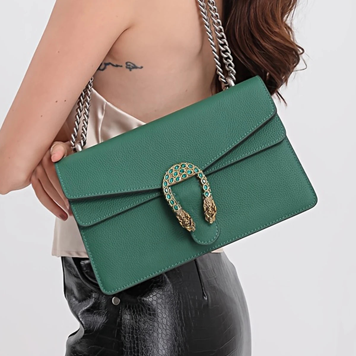 Luxury Crossbody Genuine Leather Bag for Women