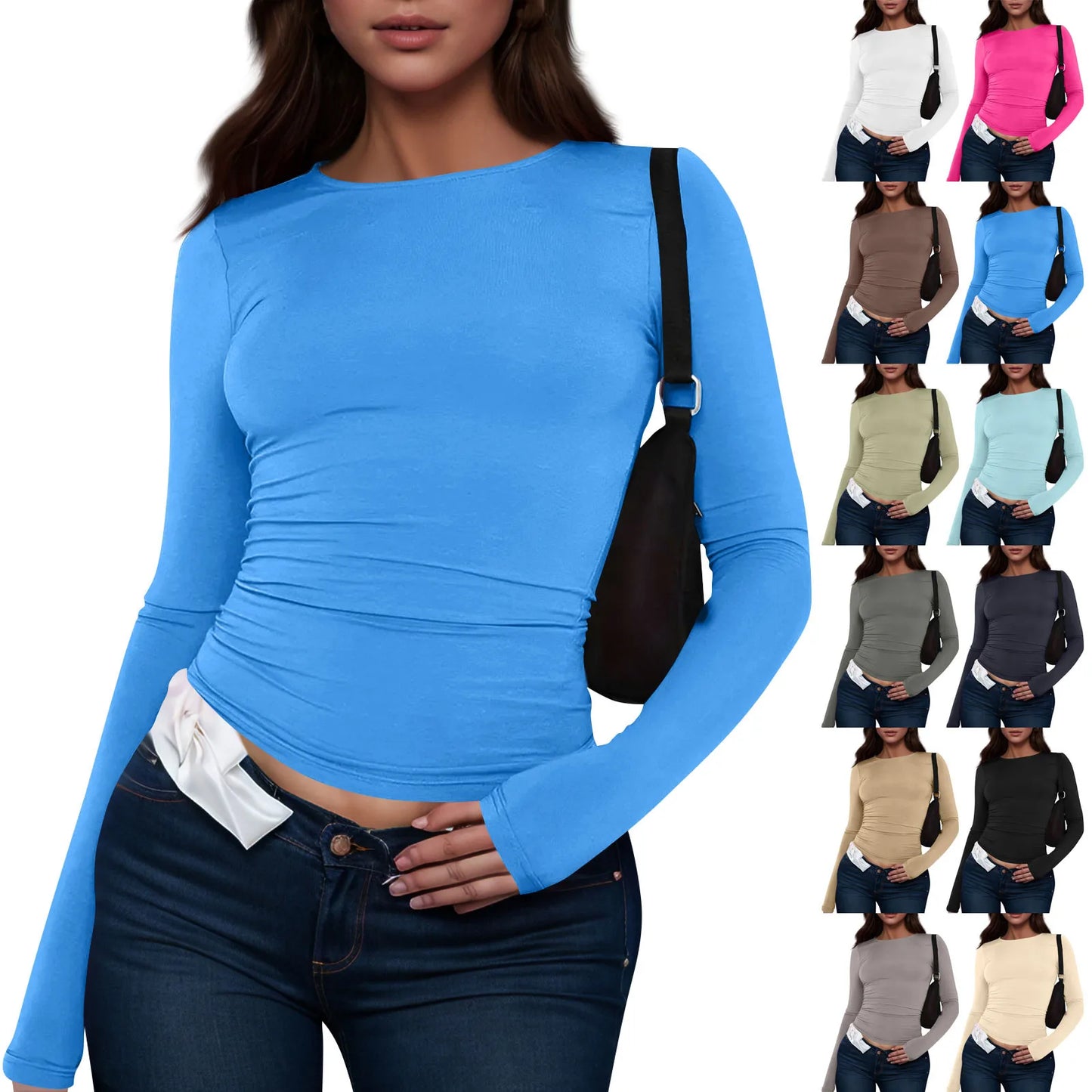 Women's Long Sleeve Cotton Shirt