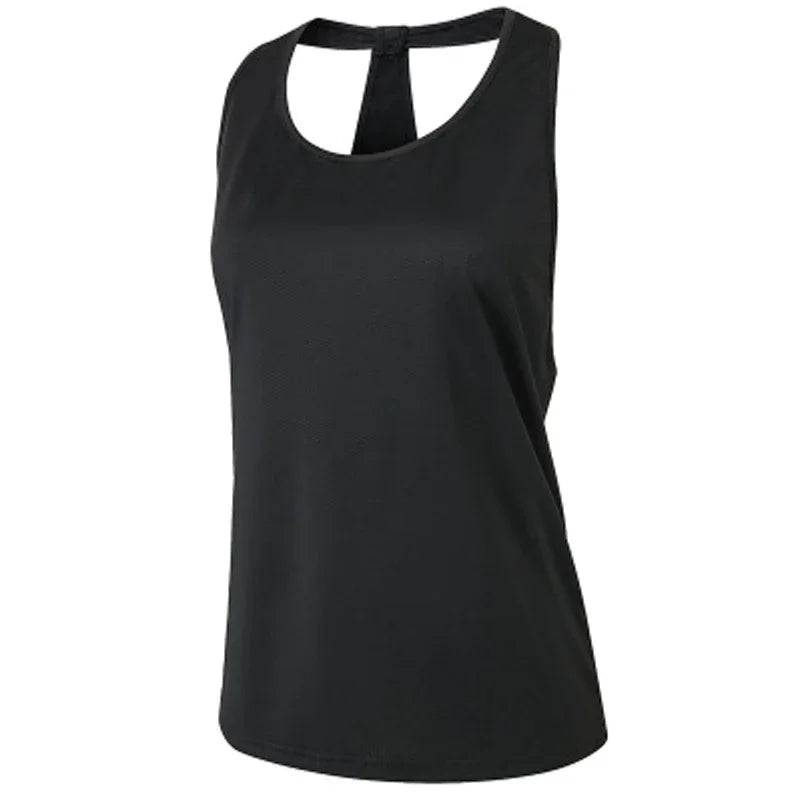 Sleeveless Racerback Sport Tank Tops For Women