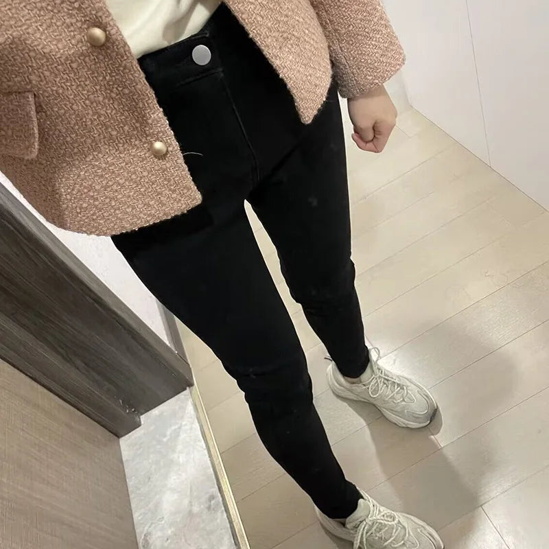Women's Plush Stretch Thermal Skinny Jeans