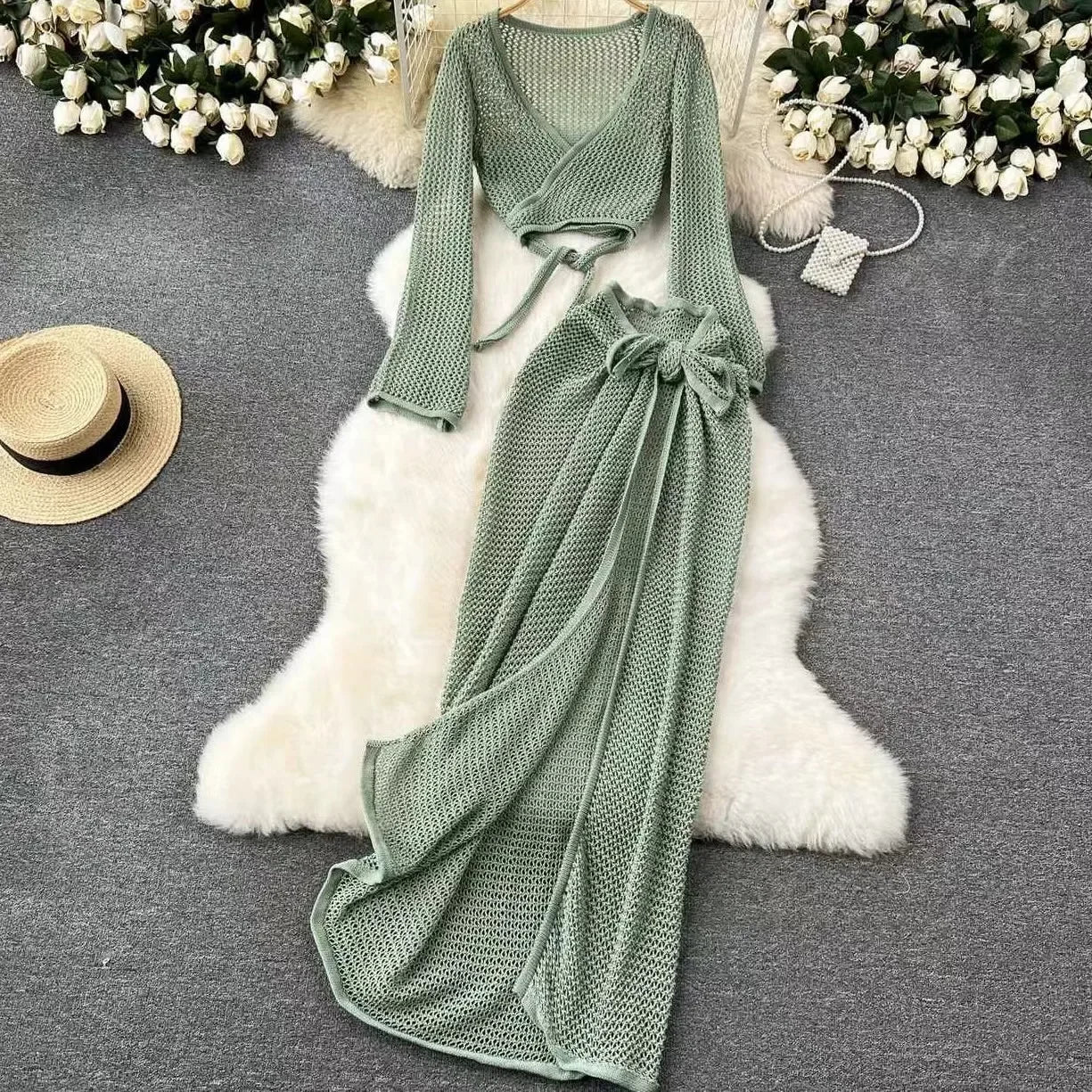 Women's Two Piece Cover Up