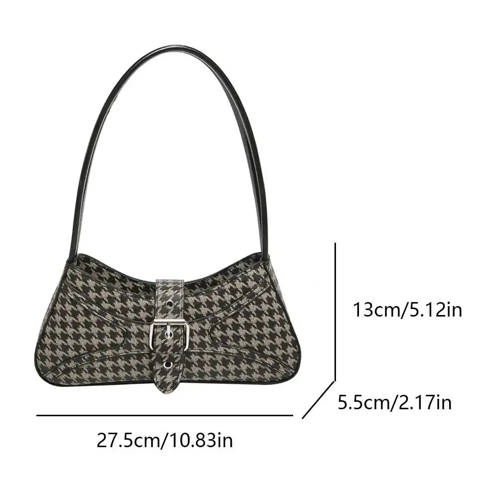 Women's Leopard Print Underarm Shoulder Bag
