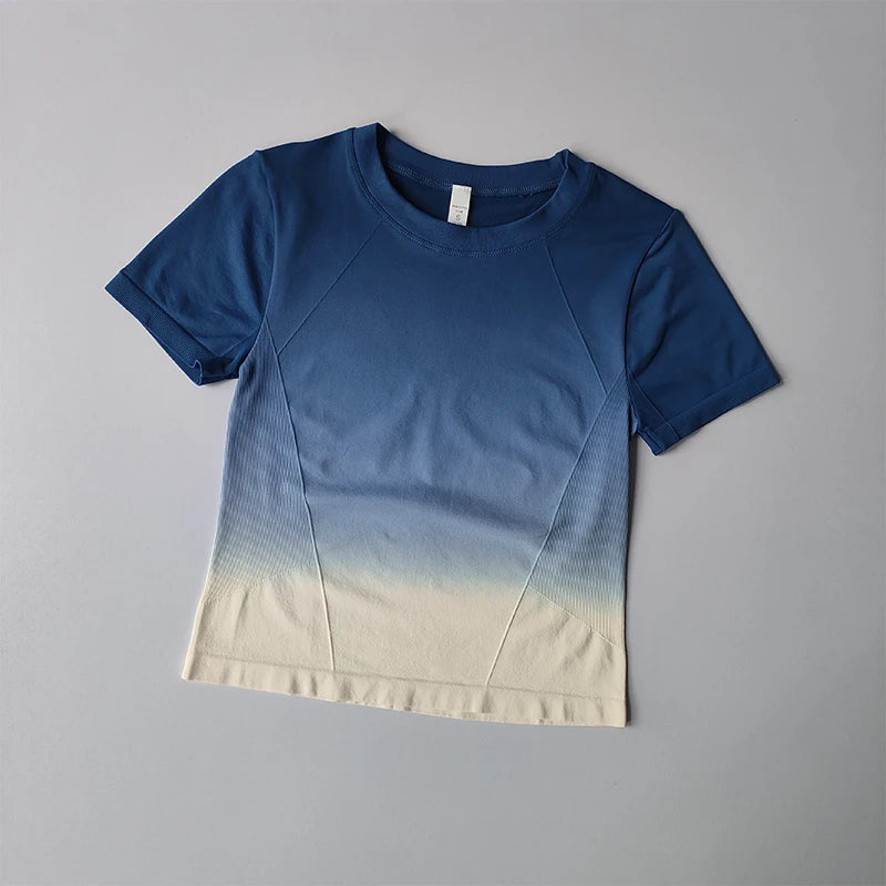Women's Light Fitting Quick Drying Sports T-shirt