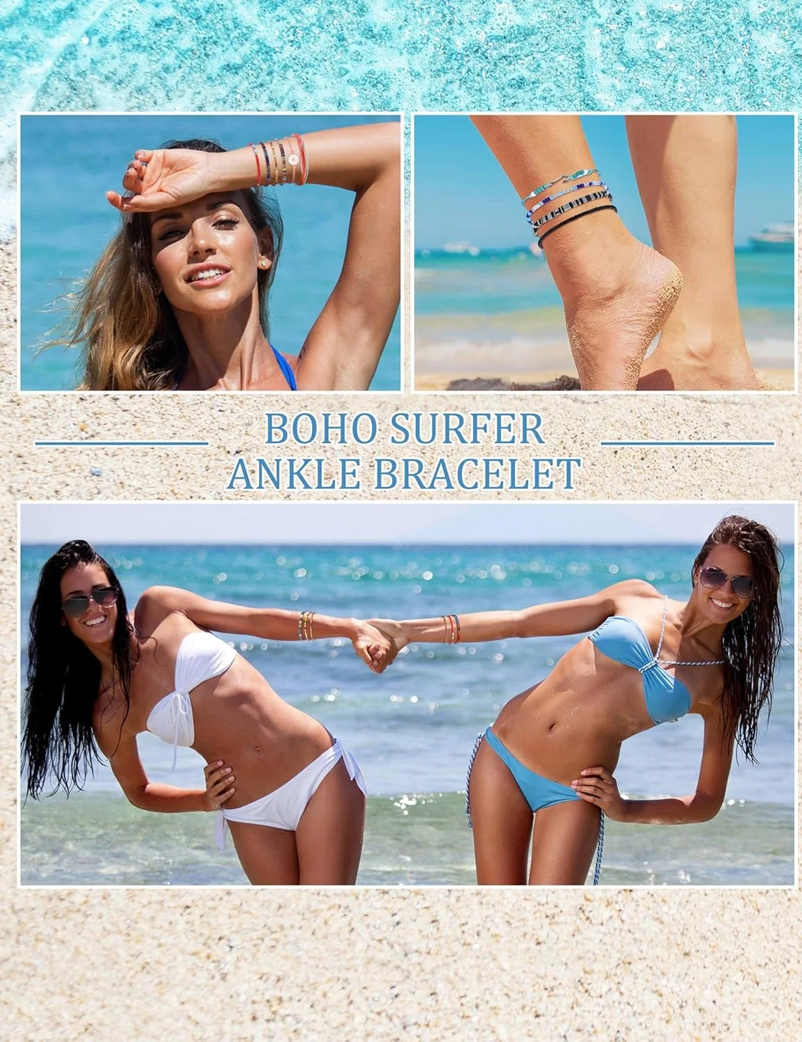 Waterproof String Bracelets for Women