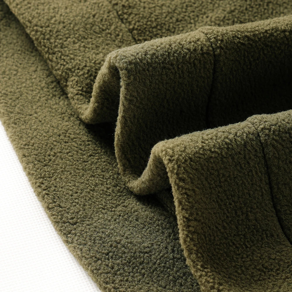 Men's Military Sweater with Zippers