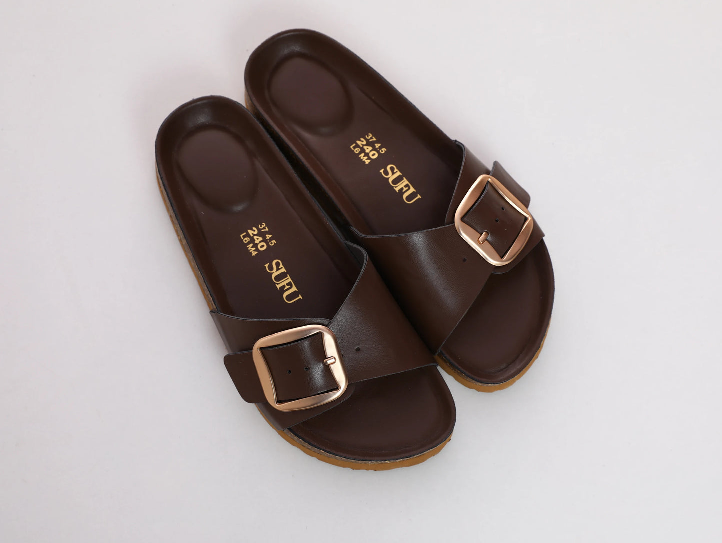SUFU Summer Women's Slippers Leather Shoes