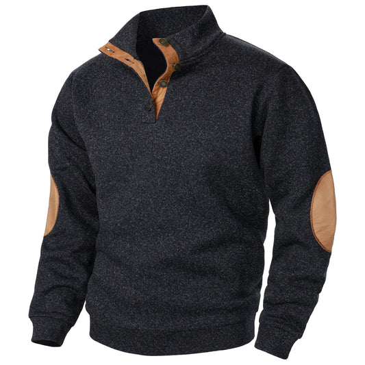 Men's Long Sleeve Casual Knitted Sweater