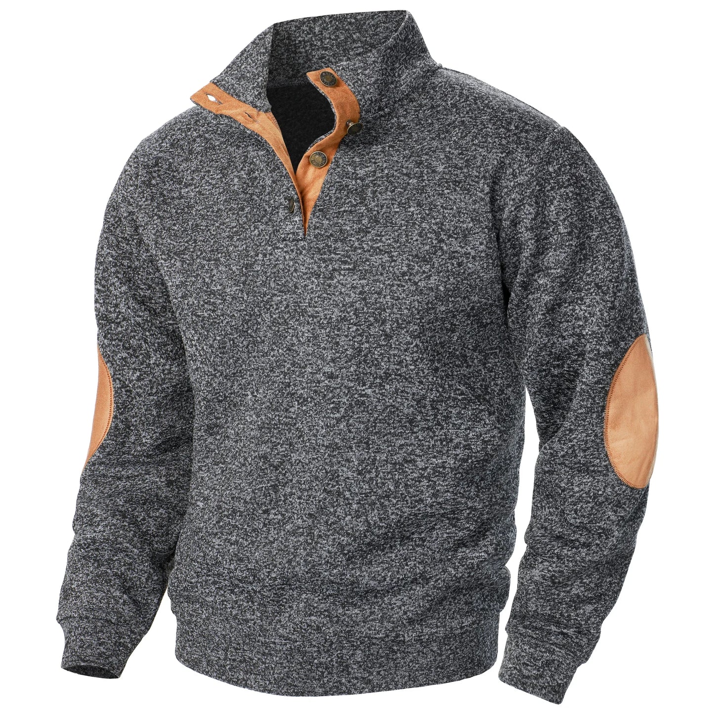 Men's Long Sleeve Casual Knitted Sweater
