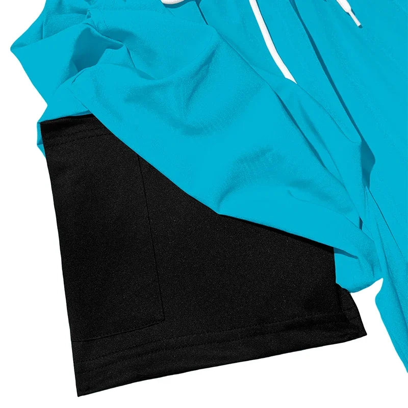 Men's Swim Trunks with Compression Liner