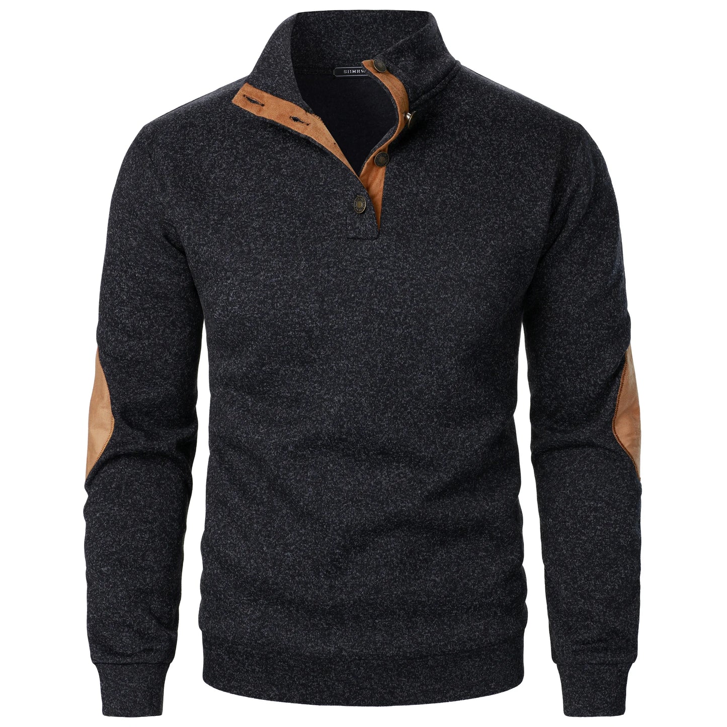 Men's Long Sleeve Casual Knitted Sweater